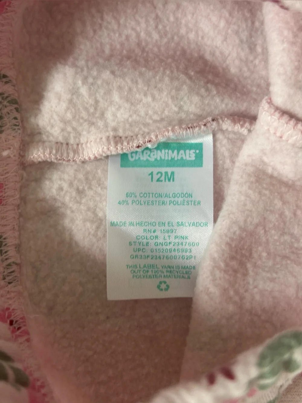 12M 3 pack of baby girl pants